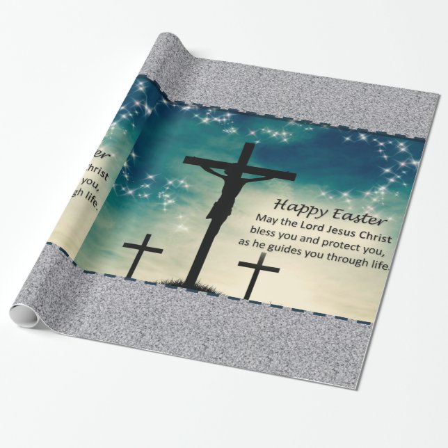 Cadeau Papier de papier de papier d'enveloppement Jésus-C (Déroulé)