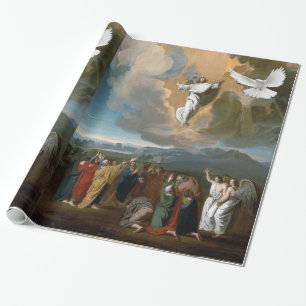 Cadeau Papier de papier de papier d'enveloppement Jésus-C