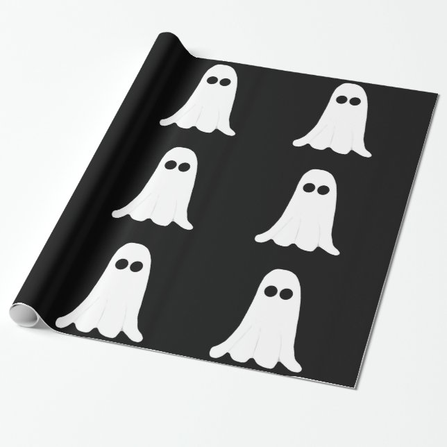Cadeau Papier de recouvrement de fantômes (Déroulé)