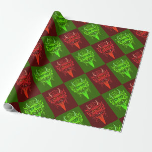 Cadeau Papier de recouvrement de Krampus