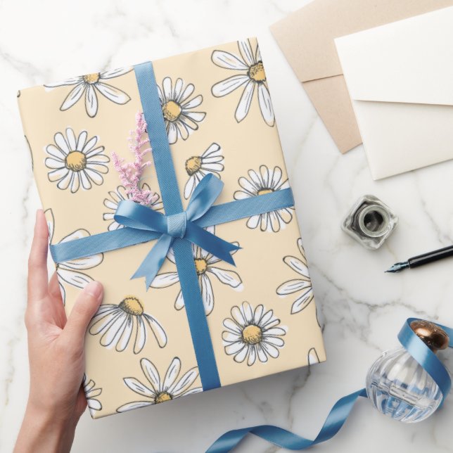Cadeau Papier de recouvrement de la marmite - Jaune (Cadeaux)