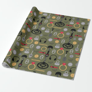 Cadeau Papier de recouvrement de métal