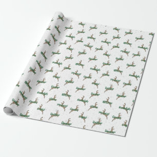 Cadeau Papier de recouvrement Rudolph