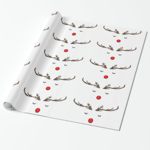 Cadeau Papier de recouvrement Rudolph