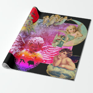 Cadeau PAPIER DE RÉCUPÉRATION D'ANGEL POUR LA Saint-Val