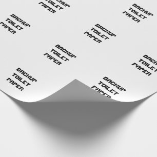 Cadeau Papier de toilette de sauvegarde Papier d'envelopp