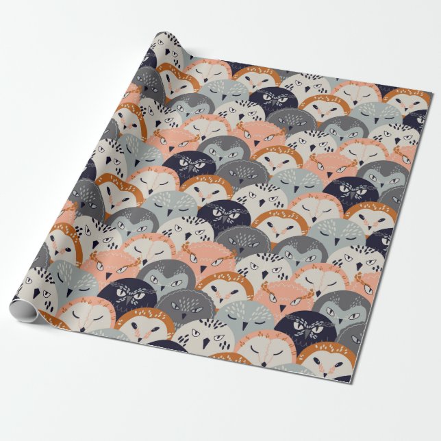 Cadeau Papier décoratif à Motif pour chou (Déroulé)