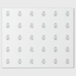 Cadeau Papier d'emballage