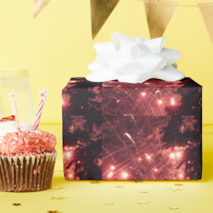 Cadeau Papier d'emballage 3 mat Fireworks