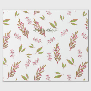 Cadeau Papier d'emballage à fleurs sauvages conçu