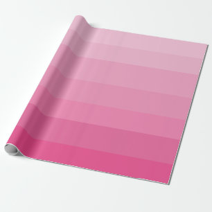 Cadeau Papier d'emballage à l'ombre assez rose