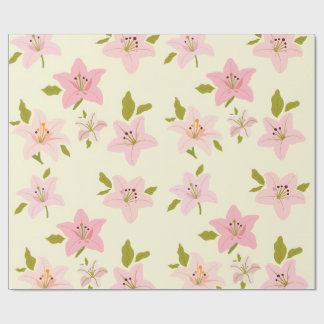 Cadeau Papier d'emballage à motif de jardin floral coloré