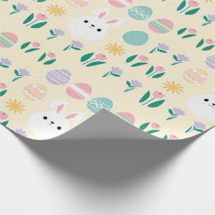 Cadeau Papier d'emballage à motif de Pâques