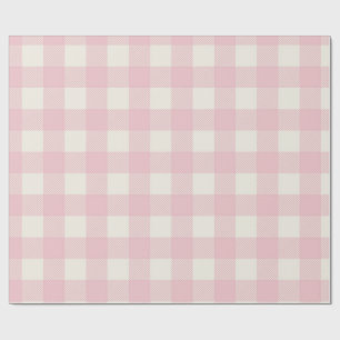 Cadeau Papier d'emballage à motif texturé rose doux
