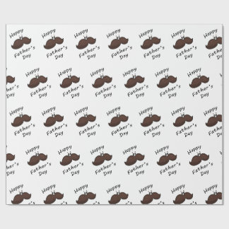 Cadeau Papier d'emballage à moustache de dessin animé drô