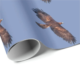 Cadeau Papier d'emballage Aigle royal en vol