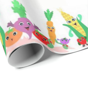 Cadeau Papier d'emballage Aliments de santé