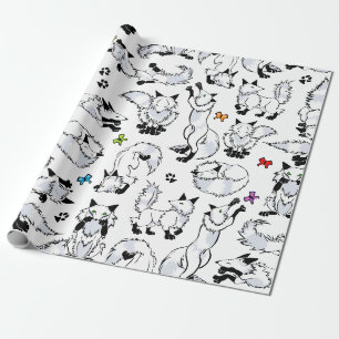 Cadeau Papier d'emballage arctique de Fox - choisissez