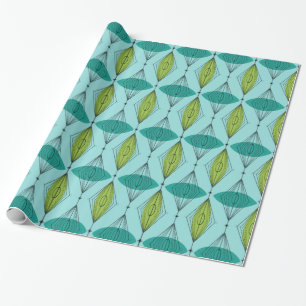 Cadeau Papier d'emballage atomique d'Ogee et de