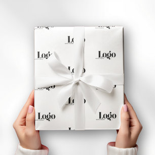 Cadeau Papier d'emballage avec logo de l'entreprise Embal