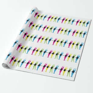 Cadeau Papier d'emballage Ballerina