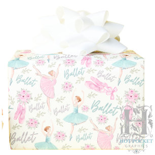 Cadeau Papier d'emballage ballet