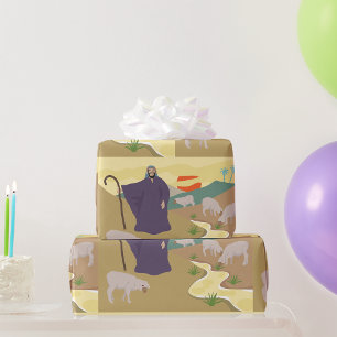 Cadeau Papier d'emballage Berger et son troupeau