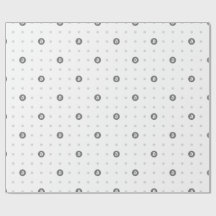 Papier d'emballage Bitcoin à pois