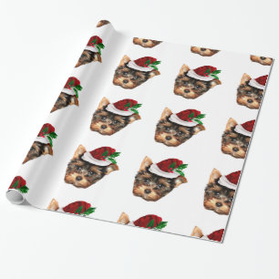 Cadeau Papier d'emballage blanc de Christmas Yorkshire Te
