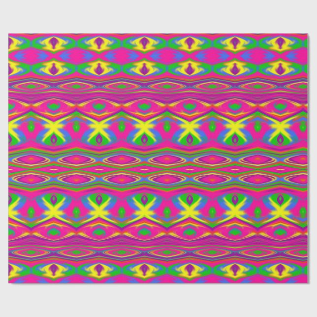 Cadeau Papier d'emballage blanc natif (Plat)