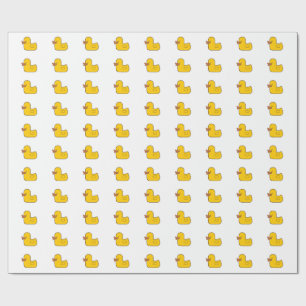 Cadeau Papier d'emballage brillant de canard en