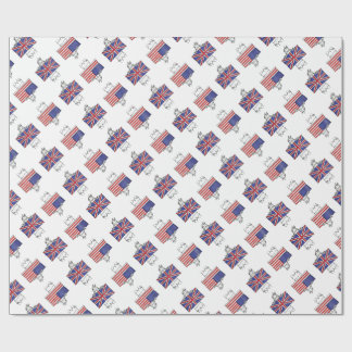 Cadeau Papier d'emballage BRITANNIQUE des USA