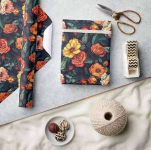 Cadeau Papier d'emballage budgétaire Rose Tendance