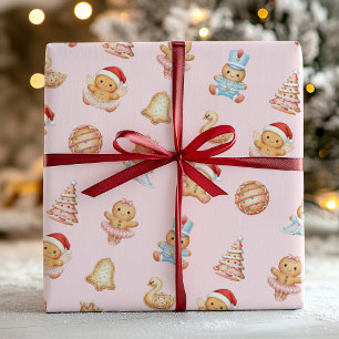 Cadeau Papier d'emballage Casse-Noisette en pain d'épices