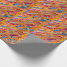 Papier d'emballage coloré