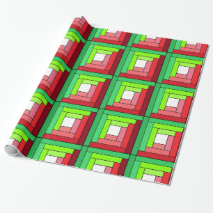 Cadeau Papier d'emballage conçu par édredon de cabine d