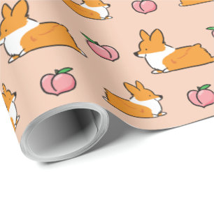 Cadeau Papier d'emballage   CorgiThings de Sploot de