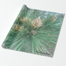 Papier d'emballage d'aiguille de pin