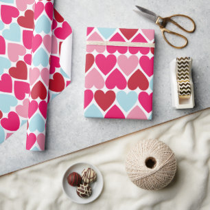 Cadeau Papier d'emballage d'amour