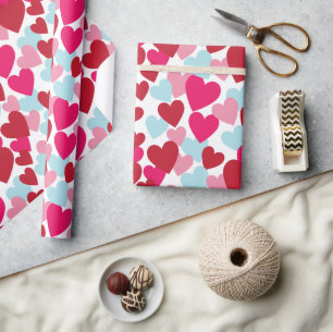 Cadeau Papier d'emballage d'amour