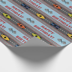 Cadeau Papier d'emballage d'anniversaire de courses