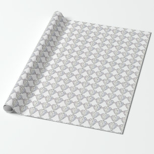 Cadeau Papier d'emballage d'anniversaire de noces de