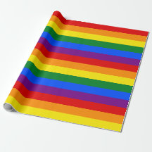Papier d'emballage d'arc-en-ciel