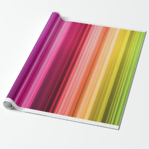 Cadeau Papier d'emballage d'arc-en-ciel