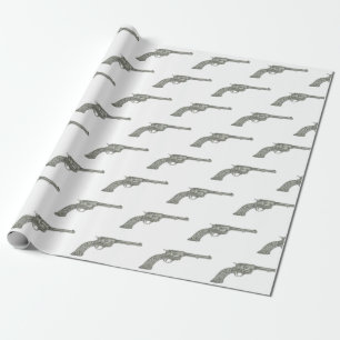 Cadeau Papier d'emballage d'arme à feu