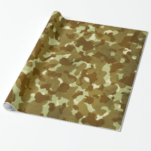Cadeau papier d'emballage d'armée