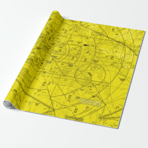 Cadeau Papier d'emballage d'aviation