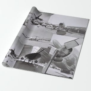 Cadeau Papier d'emballage d'avions