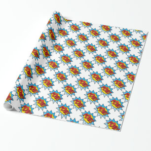 Cadeau Papier d'emballage de bande dessinée