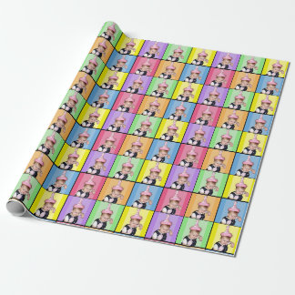Cadeau Papier d'emballage de bébé grincheux drôle